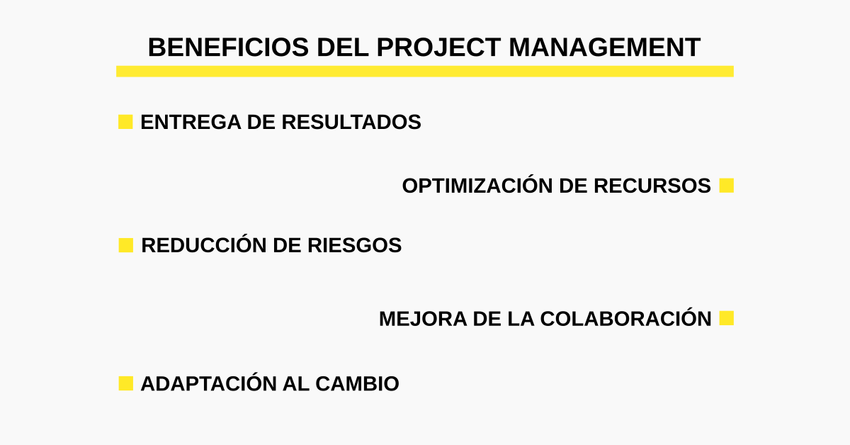 Beneficios del Project Management